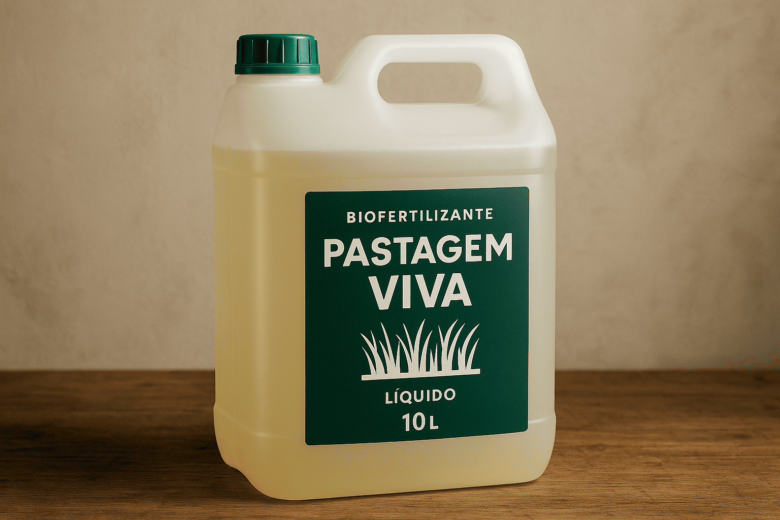 Embalagem do biofertilizante Pastagem Viva Líquido